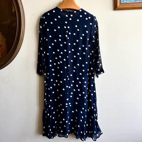 GANNI Marceau Georgette Polka Dot Dress | Size 38 (US 6) - Picture 6 of 13